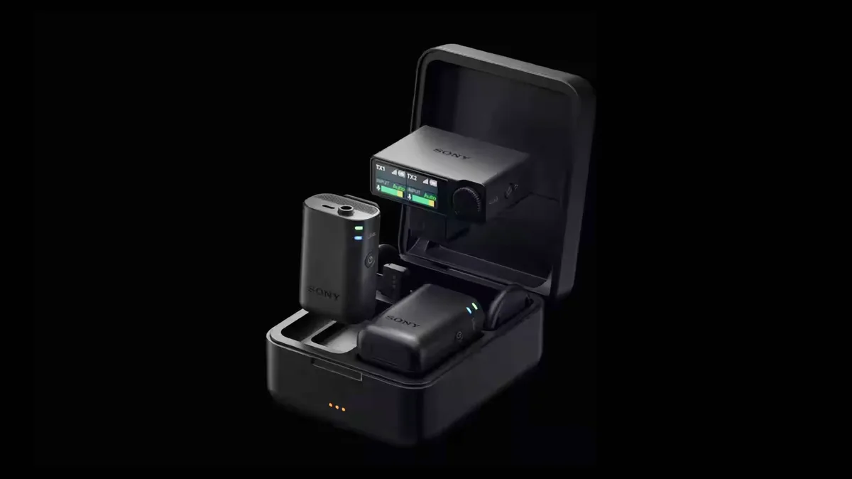 Sony is taking on DJI with its new ECM-W5 wireless microphone kit