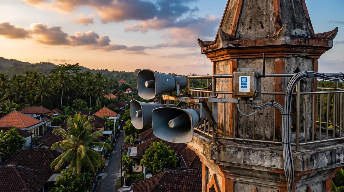 Indonesia busca convertir los altavoces de sus mezquitas en red de alerta ante terremotos