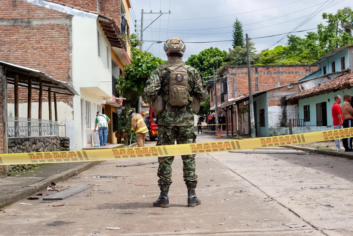 Lanzaron artefacto explosivo contra un puesto de control del Ejército en Jamundí, Valle del Cauca: esto se sabe