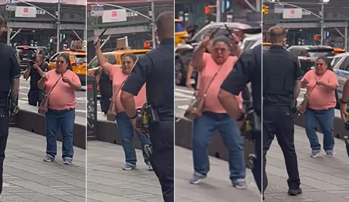Tiroteo policial en Times Square: la policía de Nueva York dispara a una mujer hispana que apuñaló a dos personas