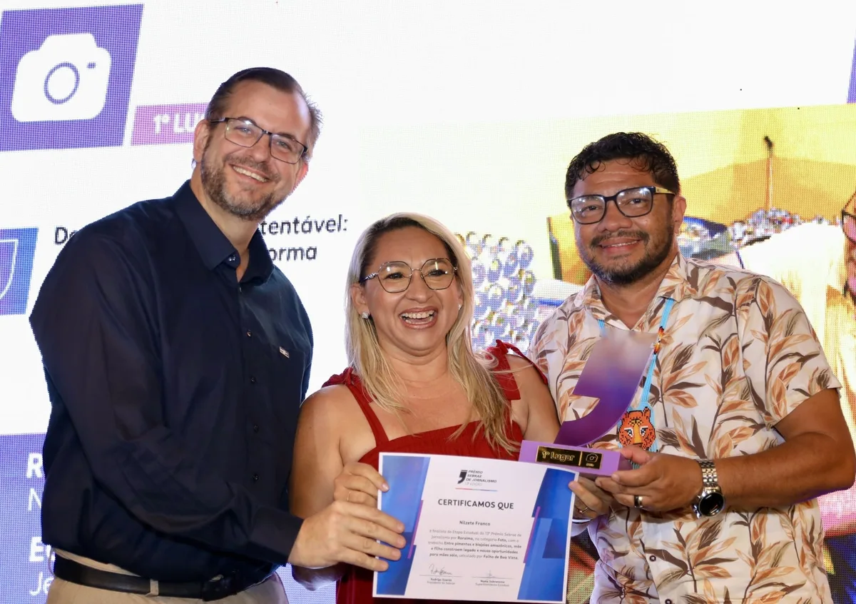 FolhaBv é o veículo de comunicação mais premiado na etapa estadual do Prêmio Sebrae de Jornalismo