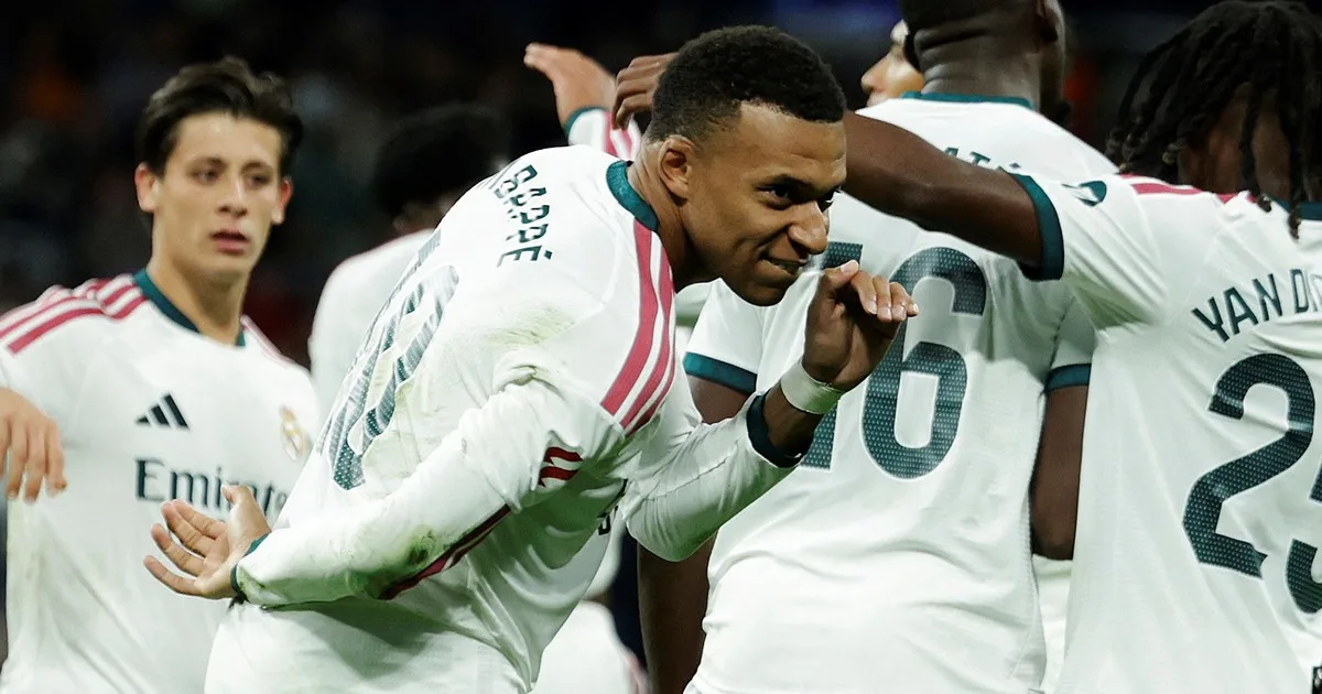 El Real Madrid ganó con un penal picado por Mbappé y tres golazos a puro lujo de sus figuras