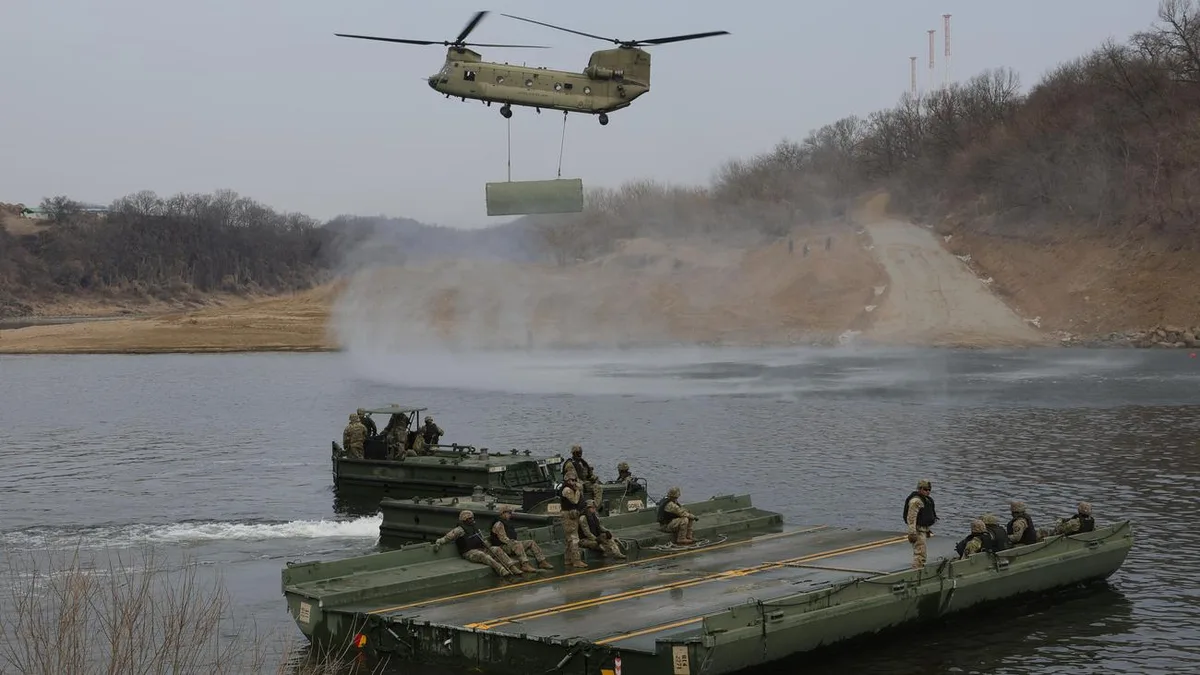 US-Militärübungen mit Südkorea: Trump kündigt Verringerung der Militärübungen mit Südkorea an