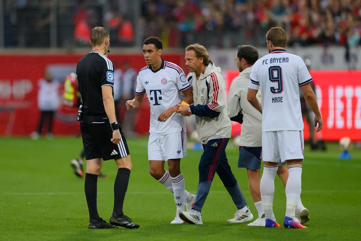 Jamal Musiala breaks silence after collapsing on pitch twice in one week