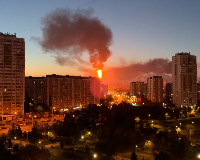 Drone attacks damage major Moscow refinery during Russia’s parliamentary elections – video