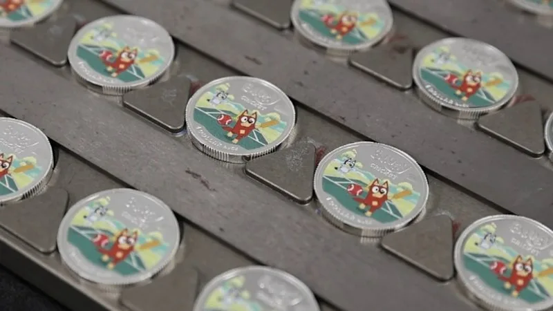 Royal Australian Mint unveils limited-edition Bluey $1 coin