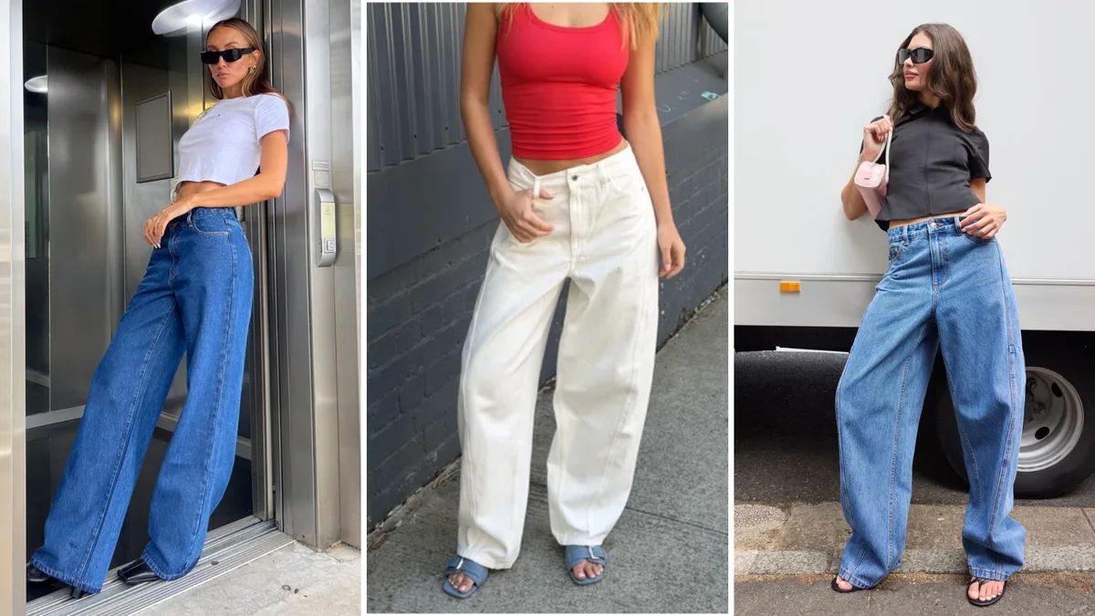 Revealed: 10 of the best barrel leg jeans on sale at The Iconic right now