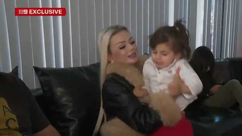 Toddler reunited with mum after wandering streets alone