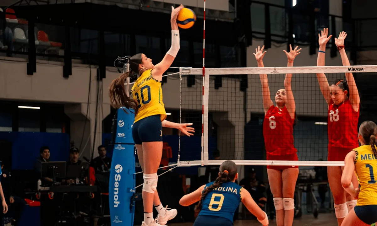 Brasil vence Chile e respira no Mundial Sub-17 de vôlei feminino