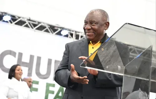 Ramaphosa calls on men to lead fight against GBV in Khayelitsha