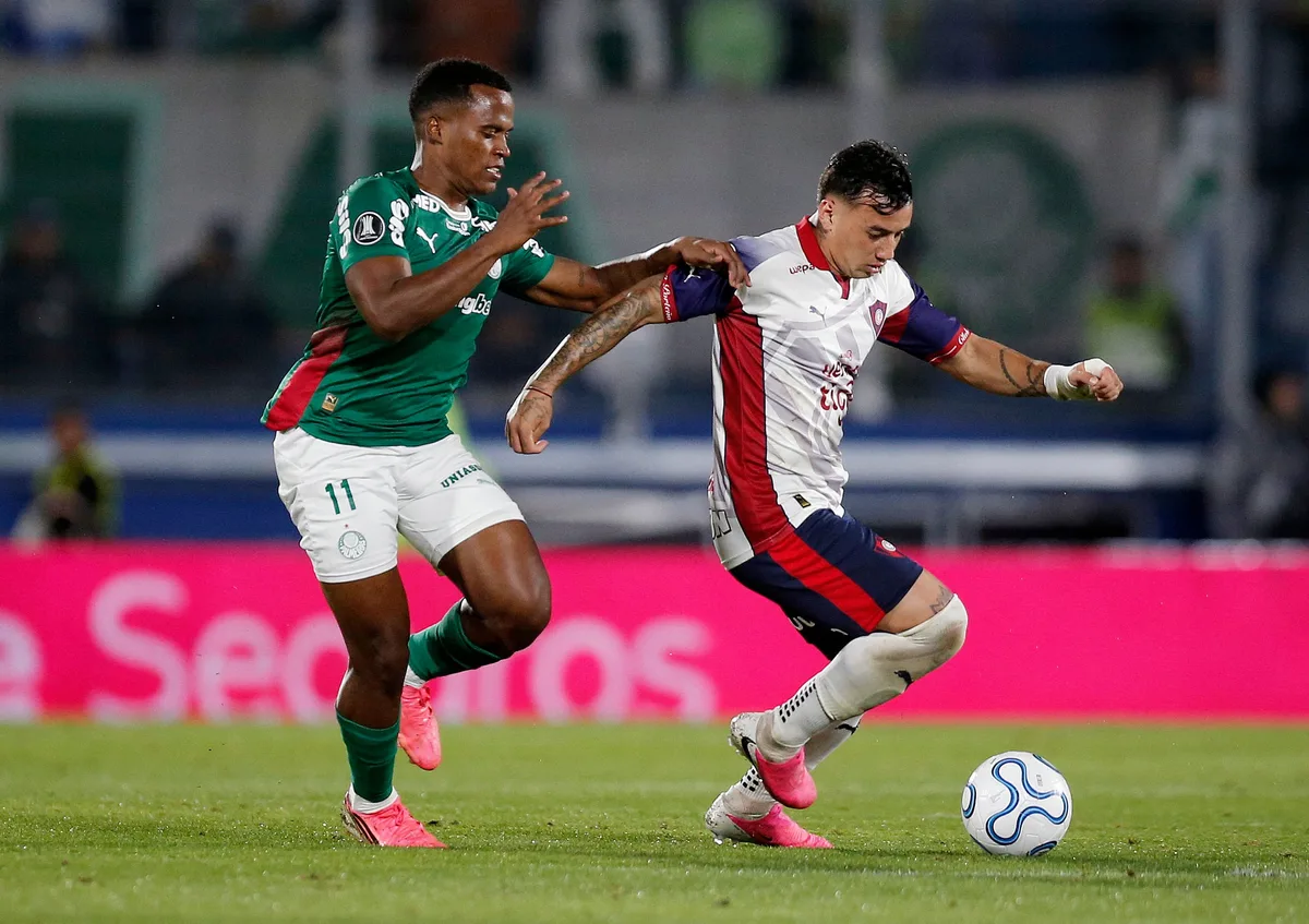Jhon Arias se reportó con asistencia en la clasificación de Palmeiras a los cuartos de final de la Copa Libertadores