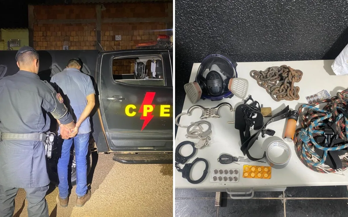 Jovem sequestrada e acorrentada diz que ex estourou bomba, quebrou câmera e colocou soda cáustica na caixa d’água da casa dela