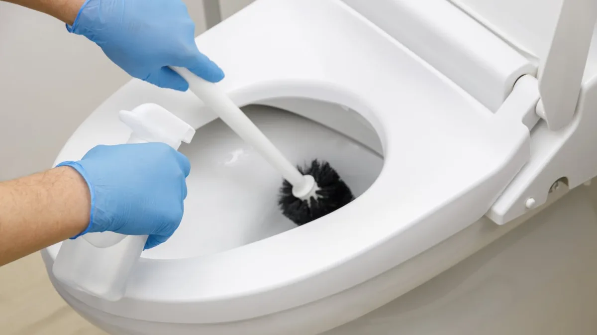 Expertos en limpieza coinciden: “Para quitar las manchas del inodoro usá 3 cucharadas de bicarbonato y 150 ml de vinagre blanco”