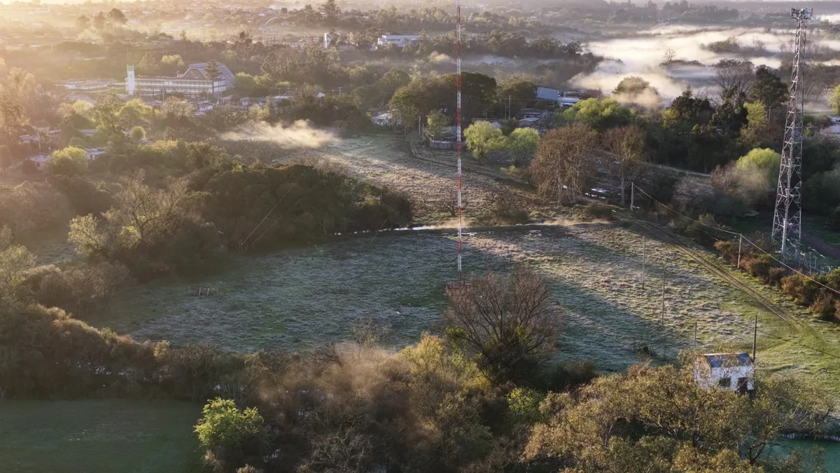 RS tem sábado gelado com temperaturas negativas e previsão de geada generalizada para o domingo