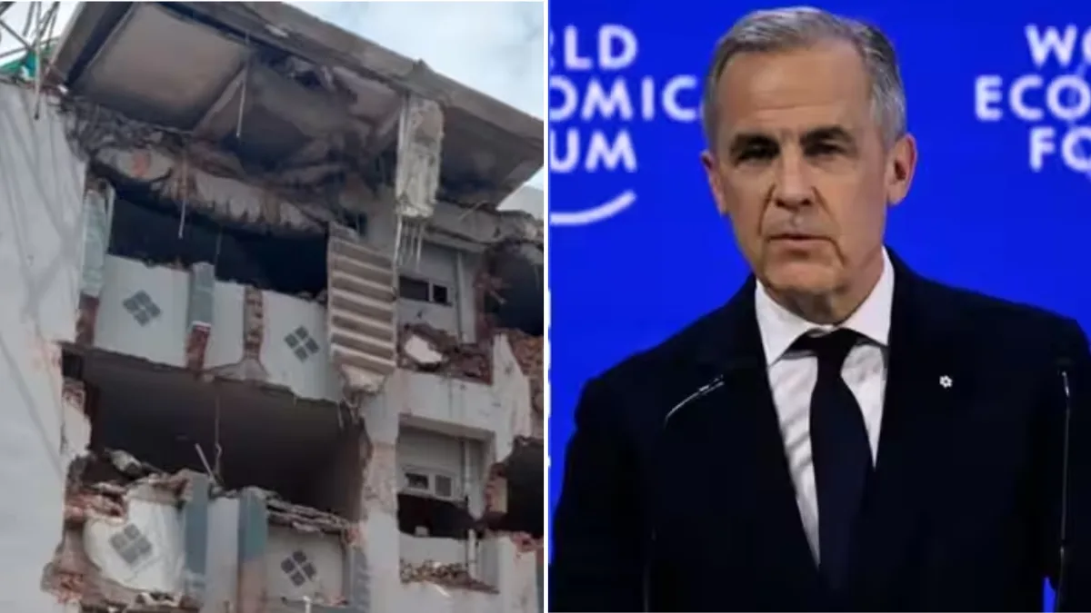 Evening news wrap: Two dead after building collapses in Hyderabad; Canada suspends trade talks with US, and more