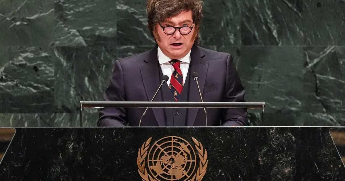 Dura descalificación de Milei a la ONU: "Se convirtió en una organización inútil que sólo sirve para alimentar a una casta de parásitos fatalmente arrogantes"