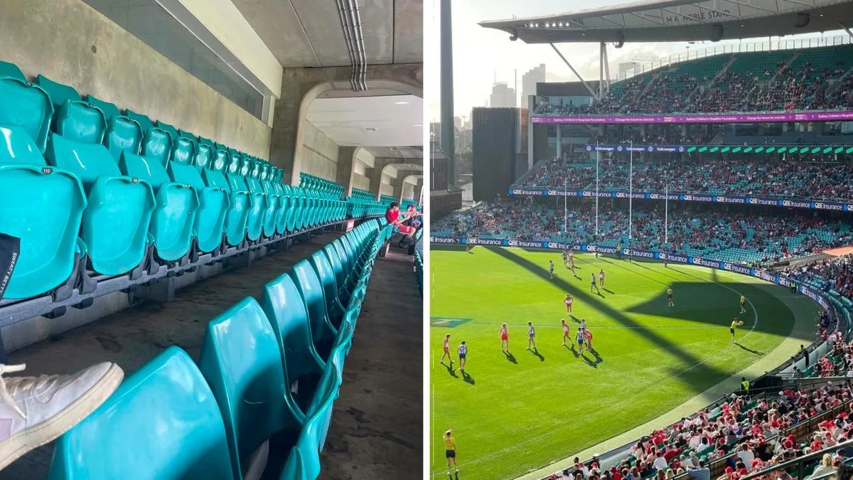 Supporters storm out of SCG ahead of Sydney Swans AFL clash, in aftermath of allegations of sexual assault