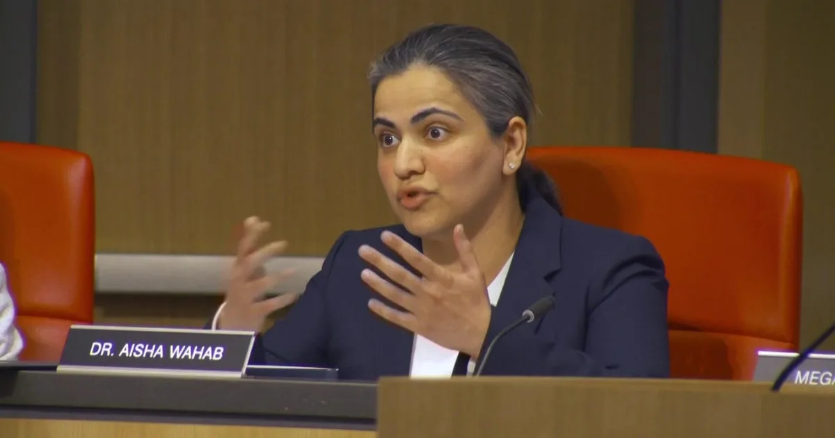 Aisha Wahab wins special election to serve out remainder of Eric Swalwell's term