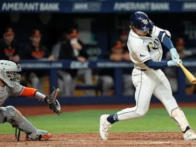 Jonny DeLuca's 2-run single completes Rays' rally for 7-6 win over Orioles to avoid sweep