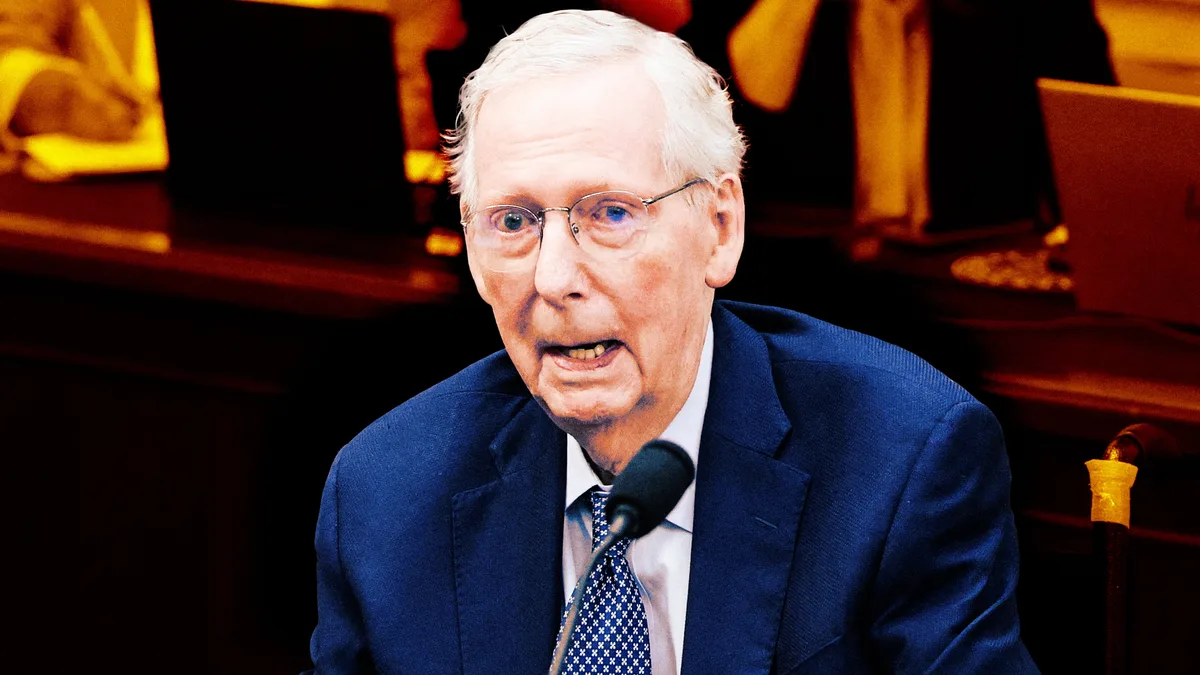 McConnell, 84, Goes Missing Again After Senate Return