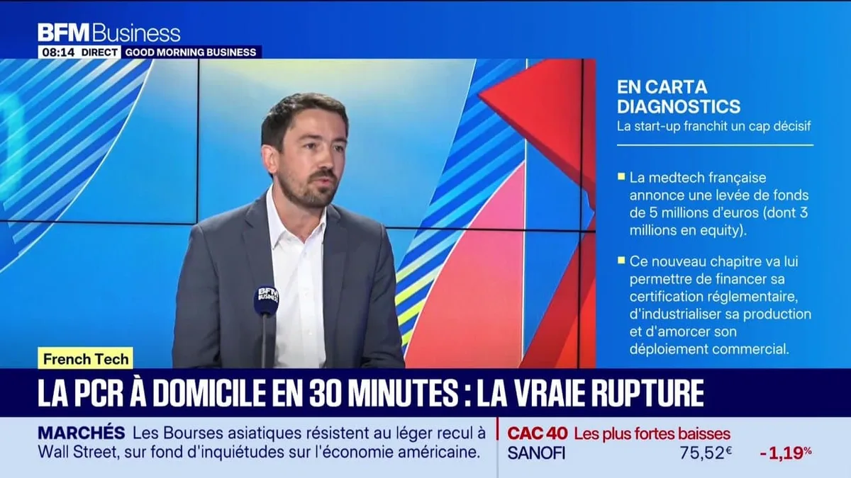 French Tech : Maladie de Lyme, bientôt un test rapide à la maison - 17/08