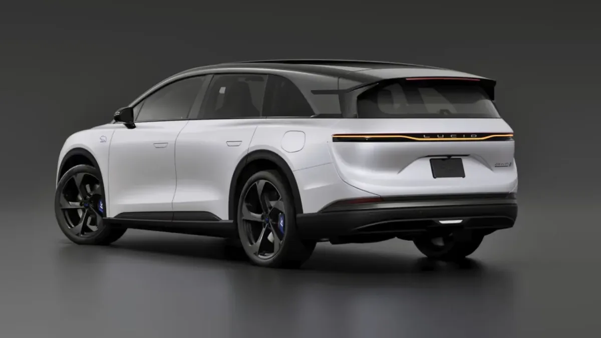 Lucid Gravity GT-S transforma o carro familiar de 7 lugares em uma máquina esportiva de 1.070 hp: SUV 100% elétrico acelera de 0 a 96 km/h em apenas 3,1 segundos com suspensão ativa e esterçamento traseiro