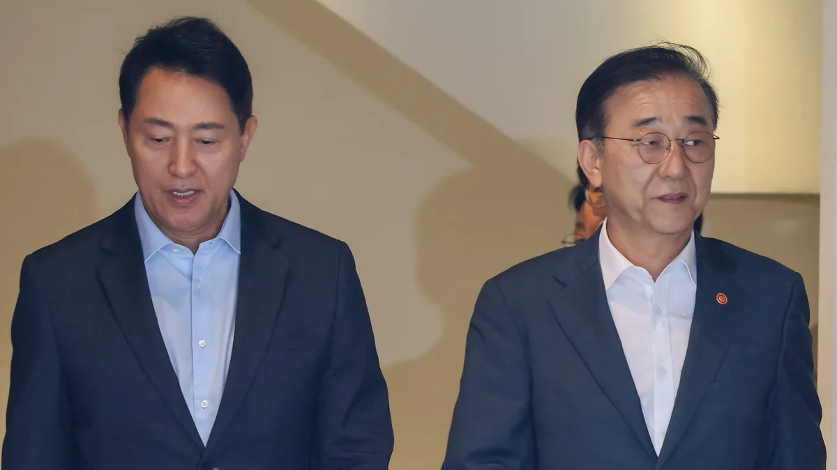 김윤덕 “용산공원 일부 활용”… 오세훈 “역사의 죄인 될 것”