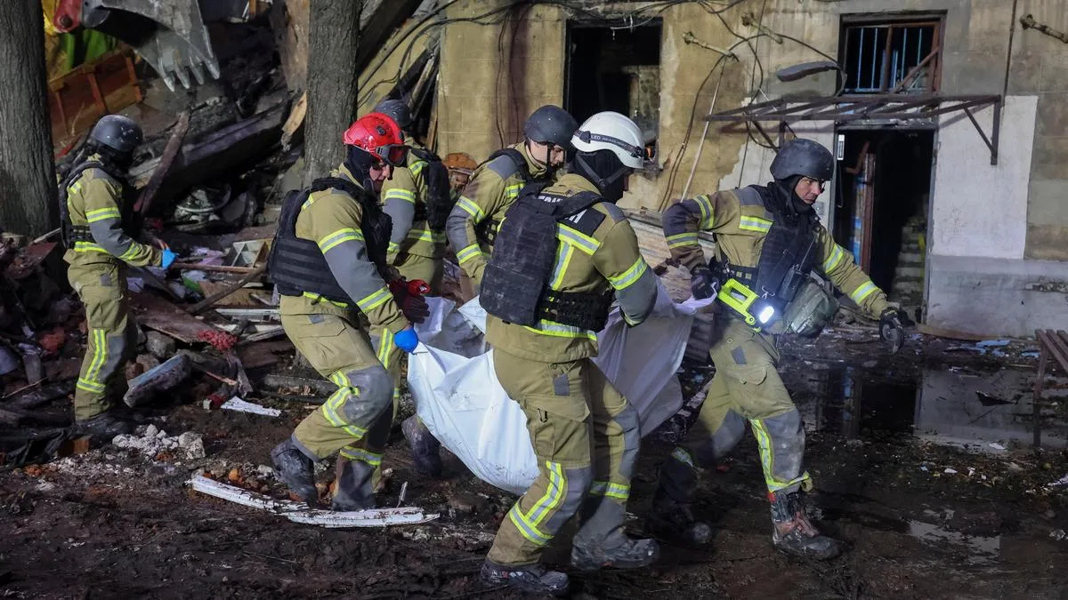 Russian drones damage cargo terminal in Ukraine’s Mykolaiv, official says