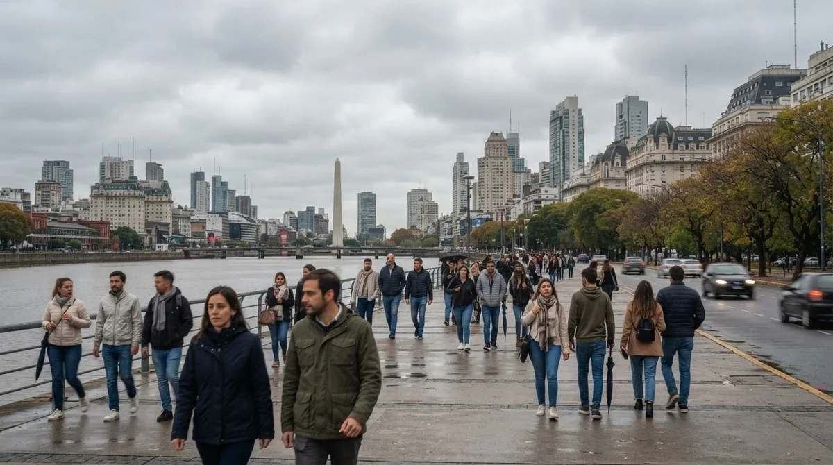 Clima en Buenos Aires hoy martes 1 de septiembre: muy nuboso y templado