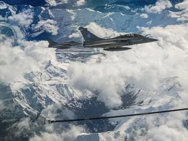 French military jets launch a 40-day global flight to project power and strengthen alliances