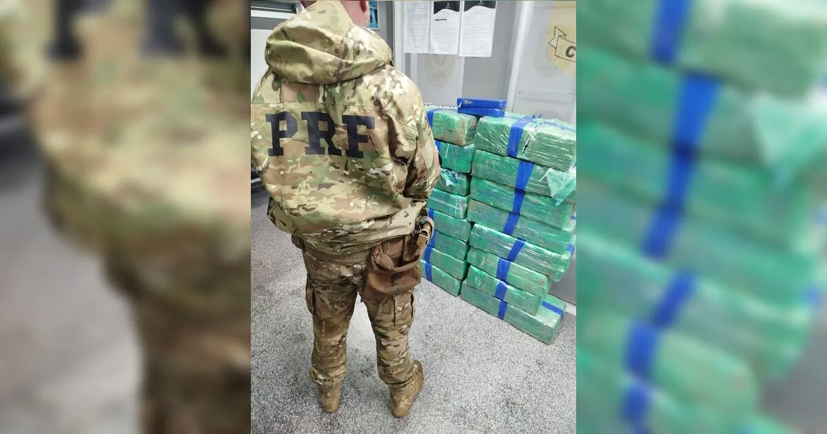 Motorista tenta fugir de fiscalização na PR-510 e é preso com 306 kg de maconha