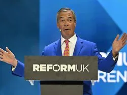 Kryptounternehmer stützt Farage: 36 Millionen Pfund - britische Rechtspartei erhält Rekordspende