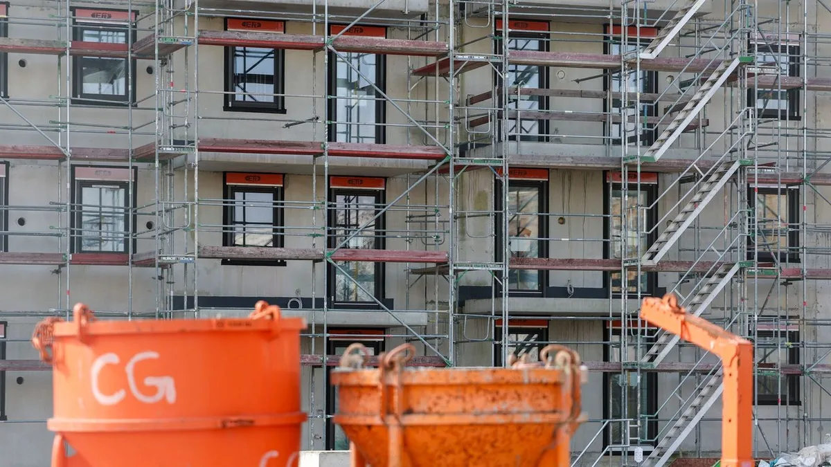 Immobilienmarkt: Wohnungsbau bricht ein - Sachsen verliert Milliardenumsatz