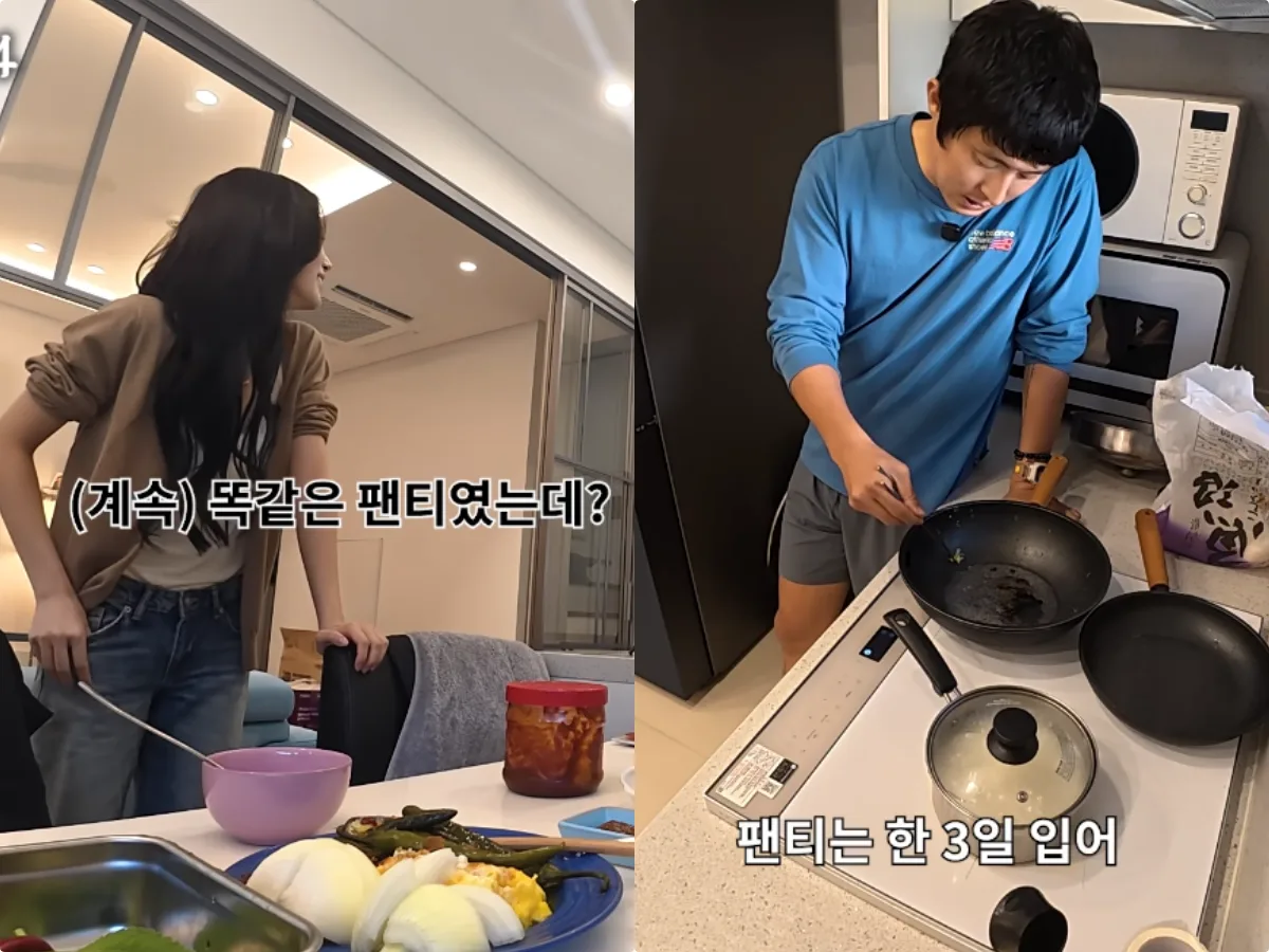기안84, 카즈하 앞에서 “팬티 3일 입는다…너희가 너무 자주 씻어”