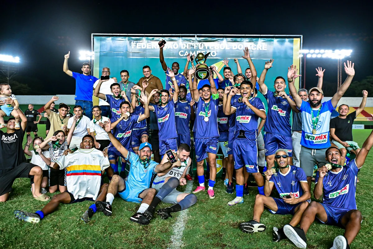 Com título inédito, Atlético-AC entra no ranking de campeões do Acreano Série B na era profissional