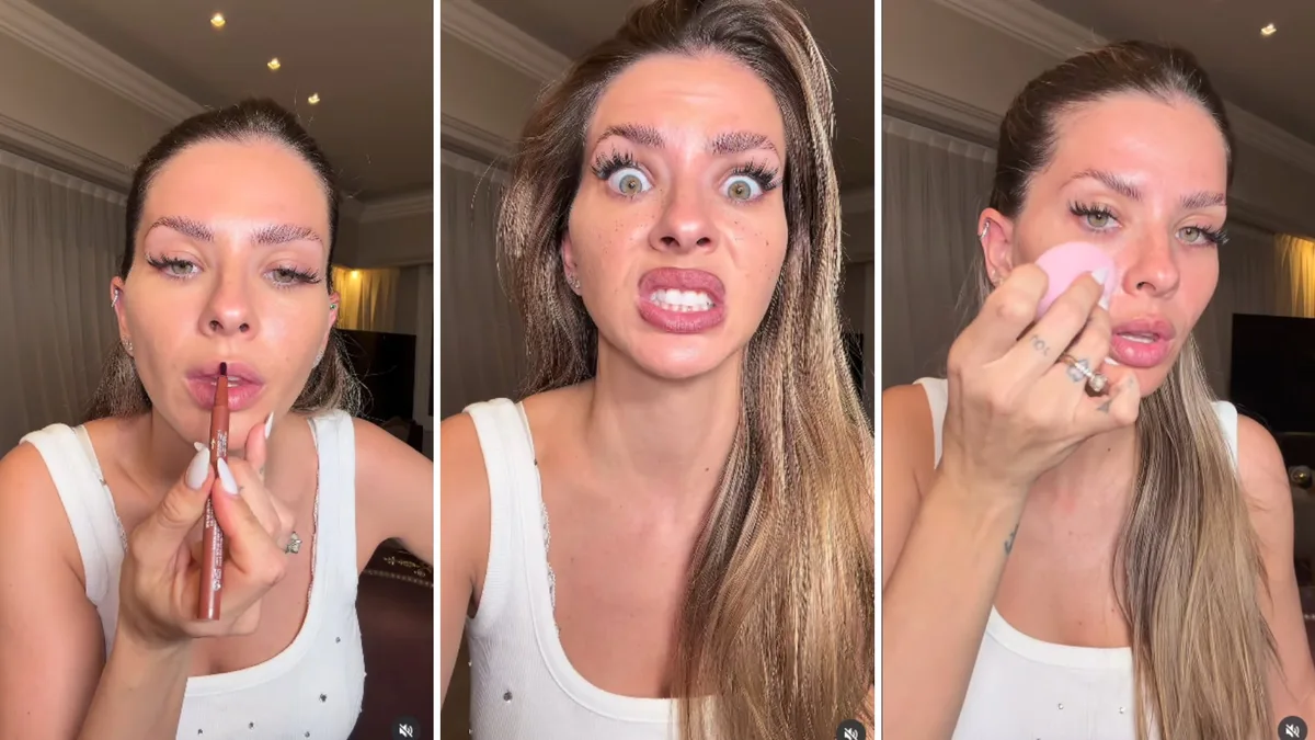 La China Suárez probó maquillajes virales, hizo un tutorial fallido y le llovieron las críticas