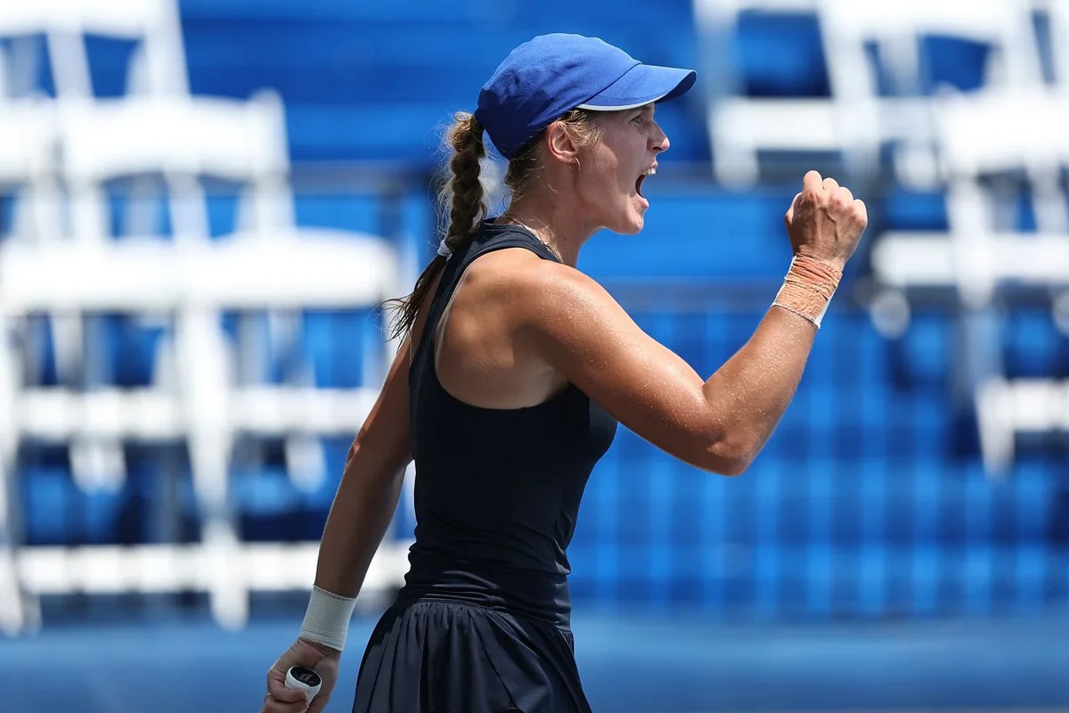 Анастасия Захарова проиграла Елене Остапенко на старте турнира WTA-250 в Сеуле