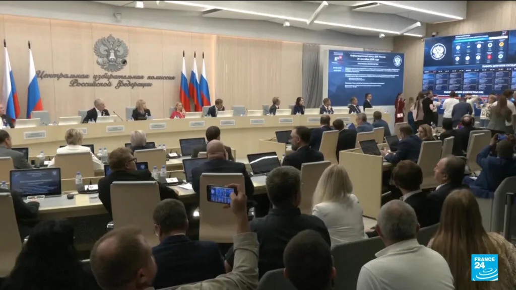 Russie : le parti de Poutine largement en tête des législatives marquées par des attaques de drones