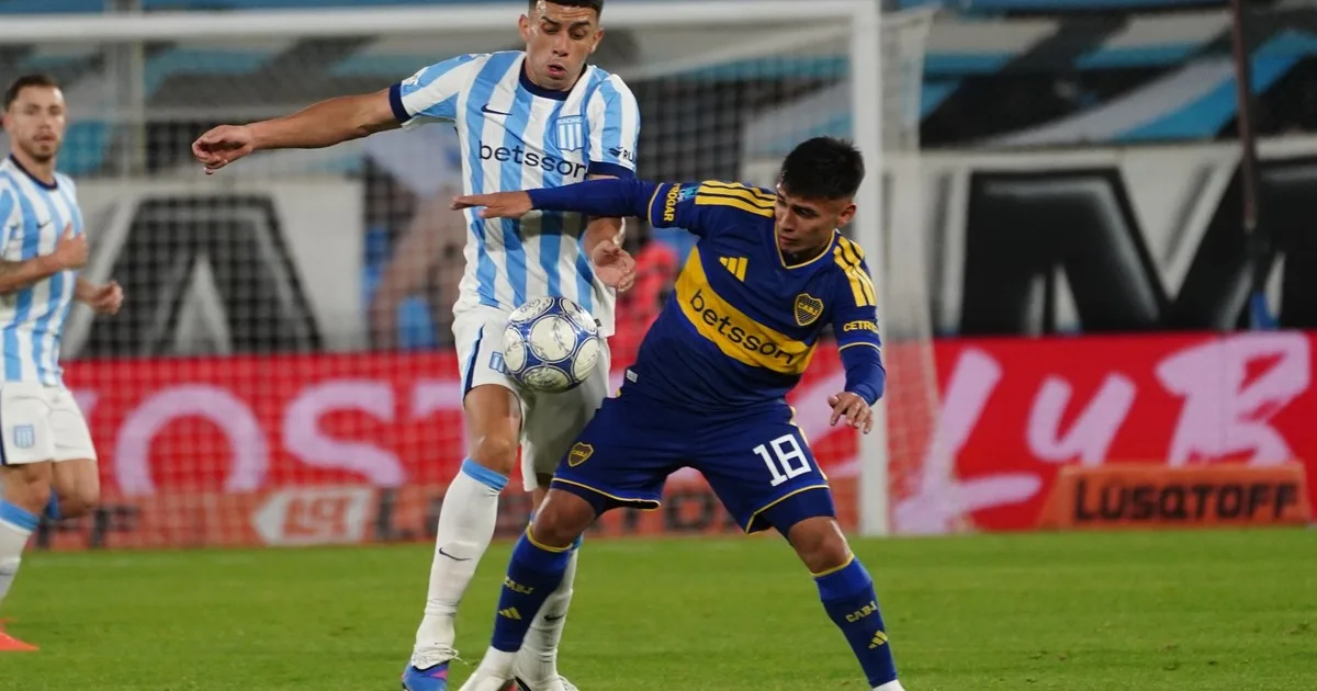 Los videos del empate entre Racing y Boca