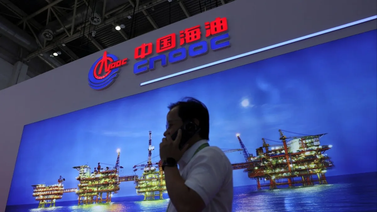 China’s CNOOC rakes in record first-half profit on high oil prices amid Iran war