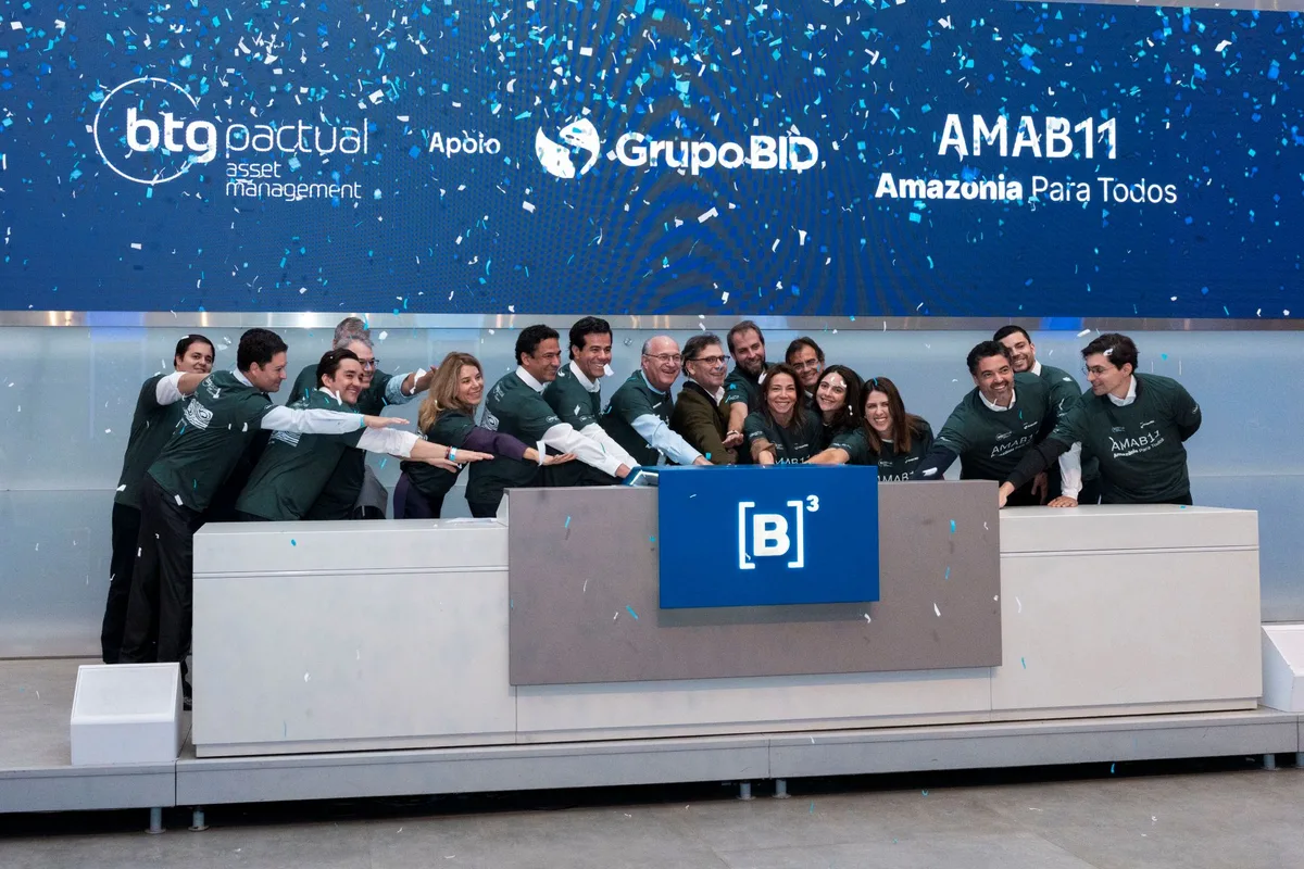 Investimento sustentável com R$ 10: BTG lança primeiro ETF voltado para o desenvolvimento da Amazônia