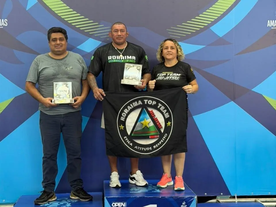 Equipe Roraimense conquista 86 medalhas no Manaus Open de Jiu-Jitsu