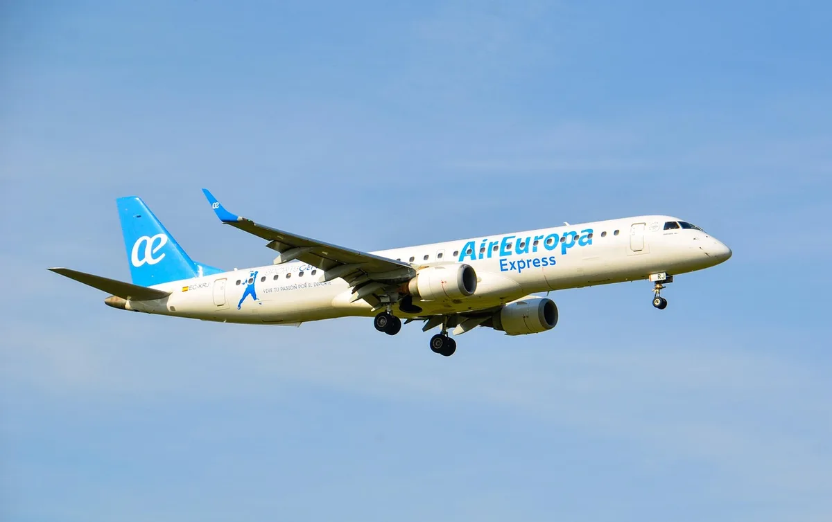 Air Europa extiende sus vuelos desde y hacia Valencia