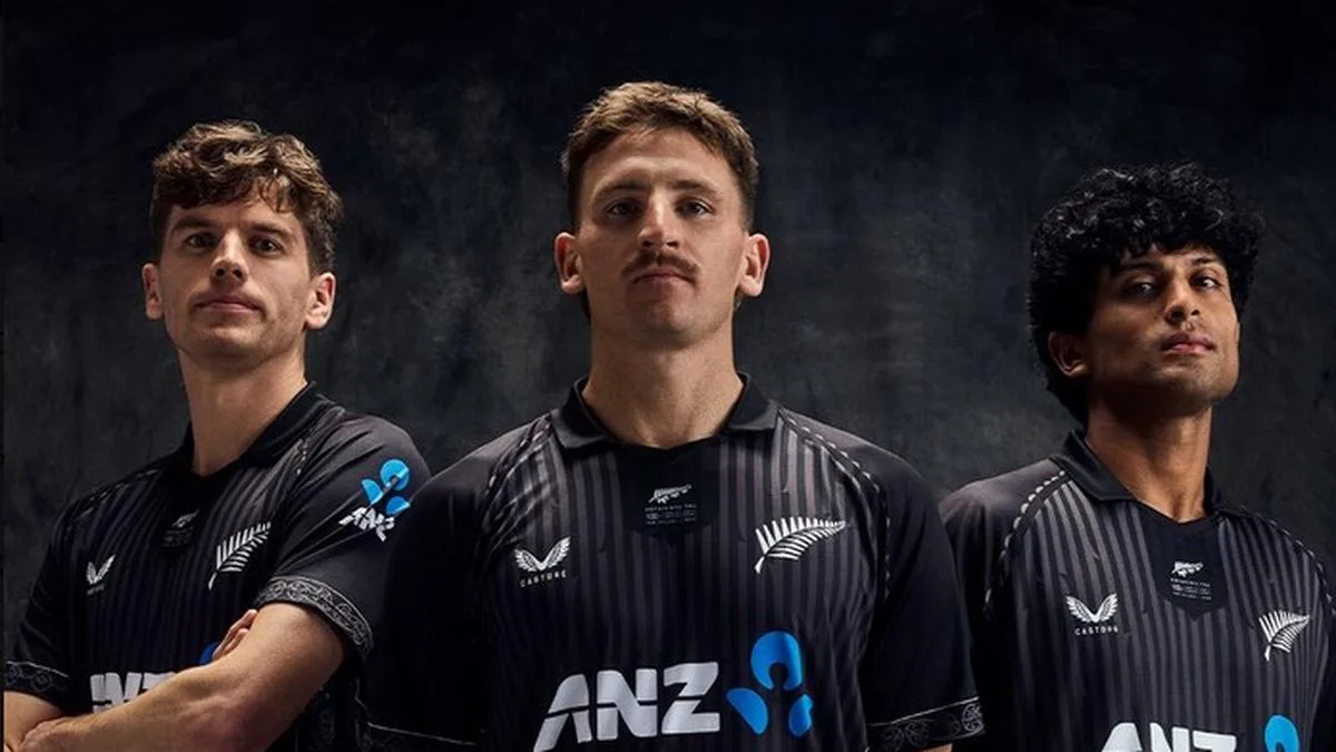 New Zealand unveils special jersey for India ODIs to mark 100 years of sporting ties