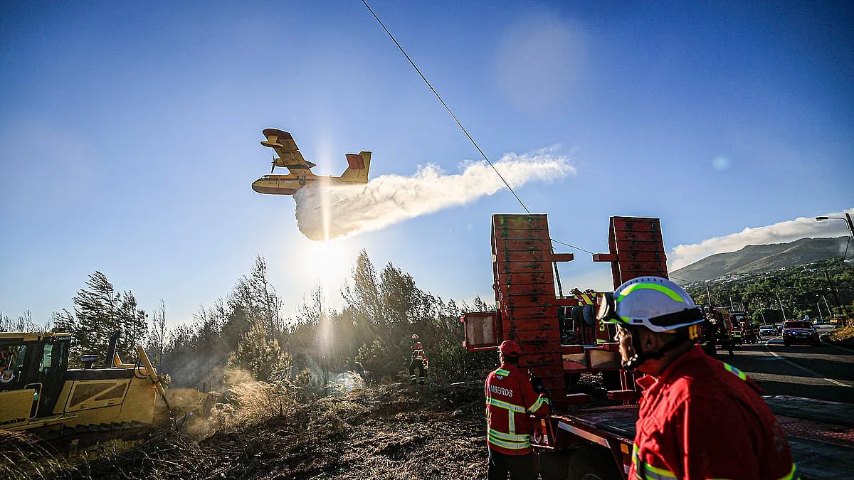 Quatro incêndios preocupam Proteção Civil. Mais de 750 operacionais no terreno