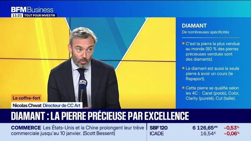 Le coffre-fort : Nicolas Chwat - Diamant, la pierre précieuse par excellence - 24/09
