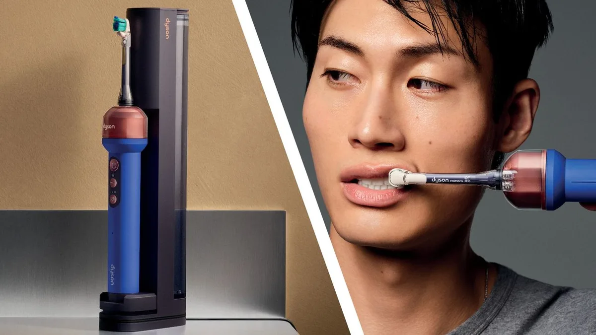 'What you have there is essentially a $70,000 piece of lab equipment in a handheld consumer product': Jake Dyson shares the design secrets of the brand's new mouthwash-squirting toothbrush — and the company explains why some early models had problems