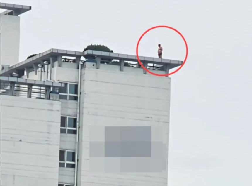 ‘노상 방뇨 범칙금’ 불만 50대, 투신 소동 끝 구속영장