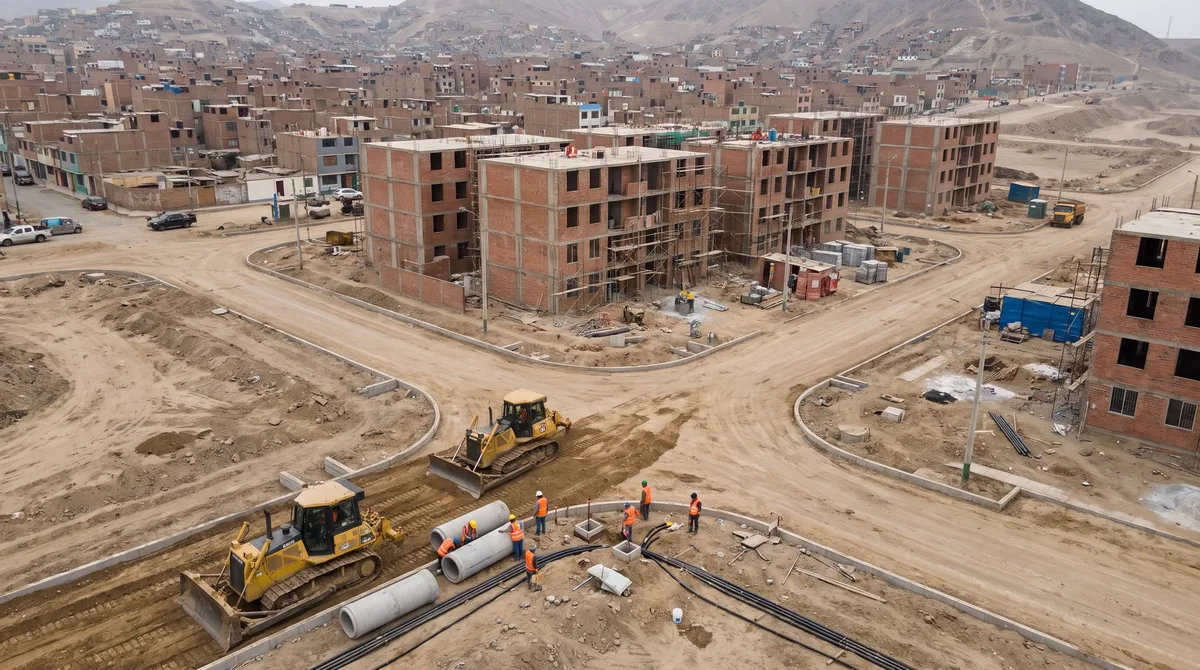 El 81% de las nuevas edificaciones en ocho ciudades carece de conexión al agua potable