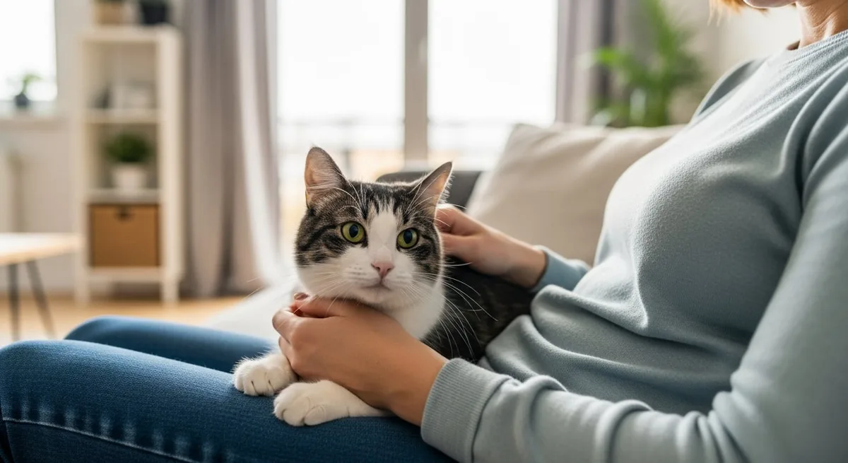 Los veterinarios lo confirman: la persona favorita de los gatos suele ser la que se muestra más distante